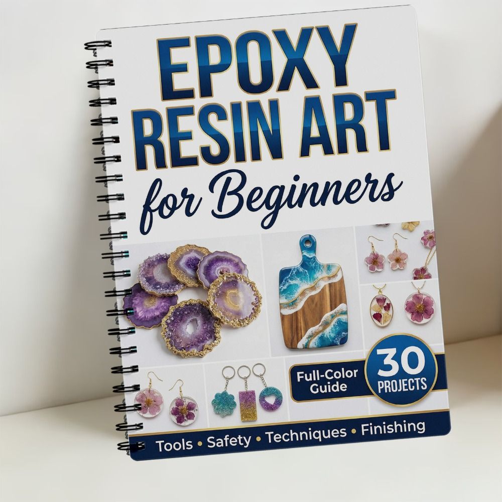 Manual de Arte con Resina Epox - Resin Art Guide Free reseña y precio