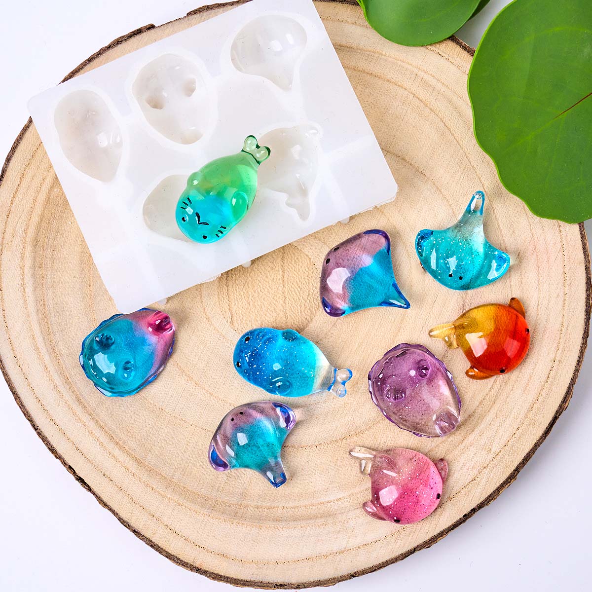 Molde de silicona 3D de rayo m - Resin Artist reseña y precio
