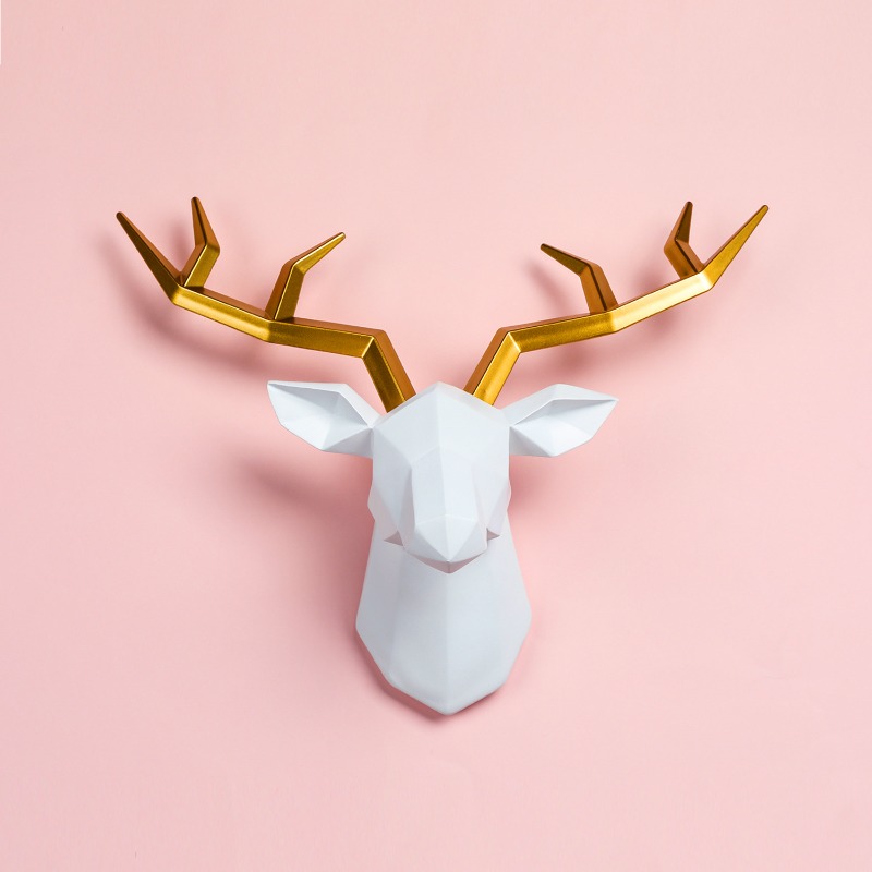 Escultura de Cabeza de Ciervo, - Resin Art Sculptures reseña y precio
