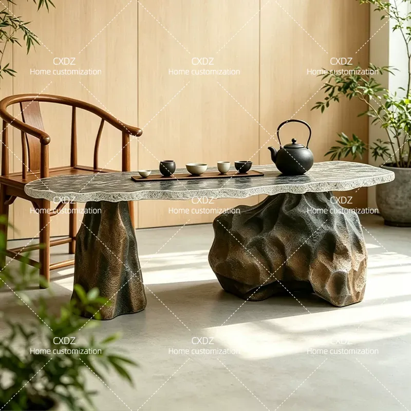 Mesa de Té de Resina Art Glaci - Resin Art Coffee Table reseña y precio