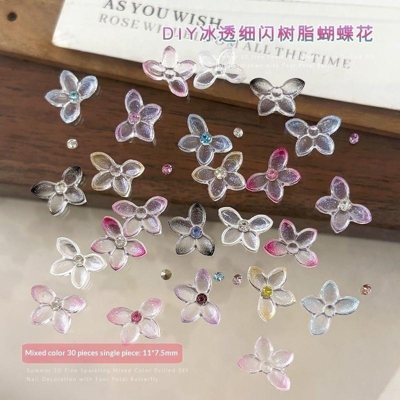 30 piezas de adornos de resina - Resin Art Using Flowers reseña y precio