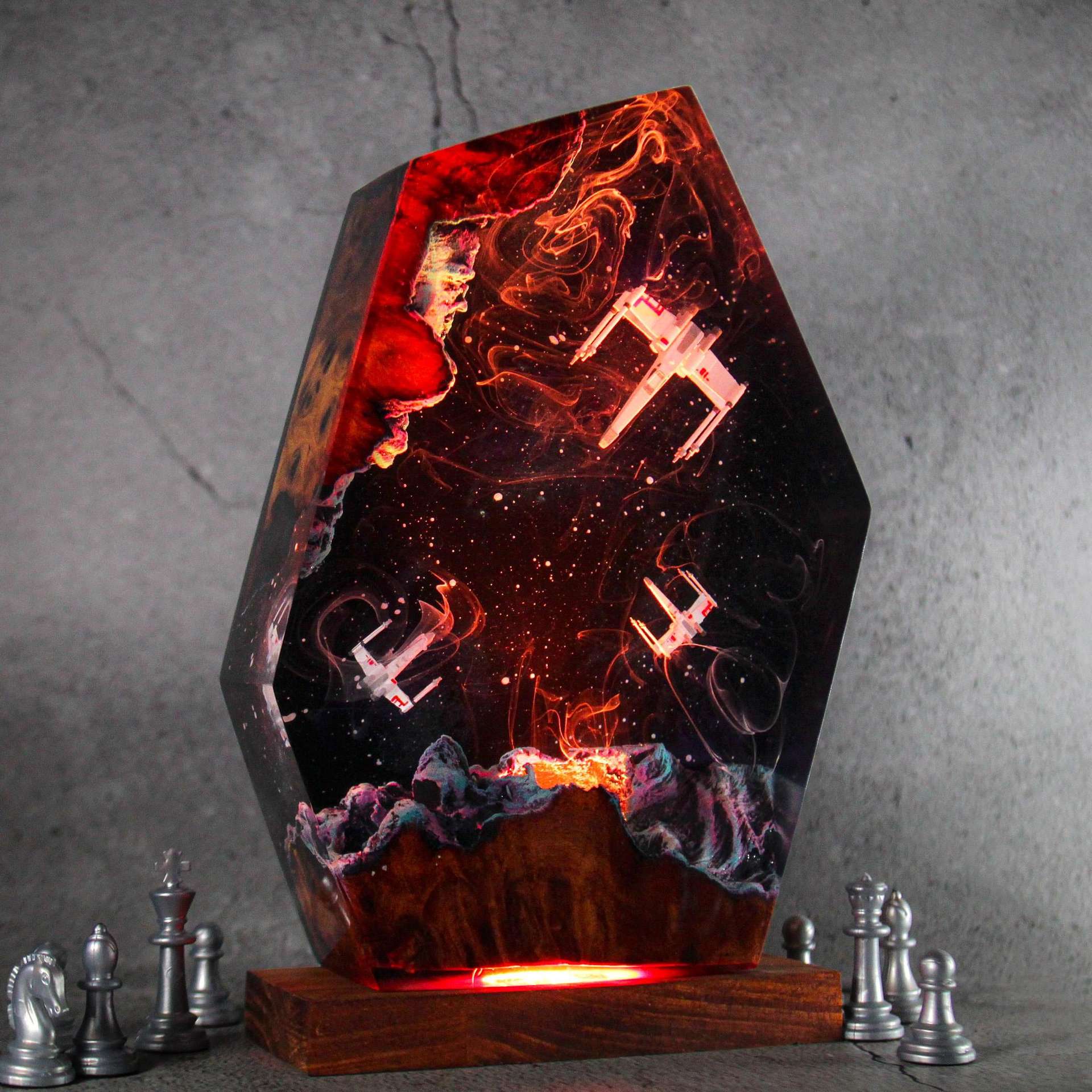 Artículos personalizados, luz  - Resin Artist reseña y precio