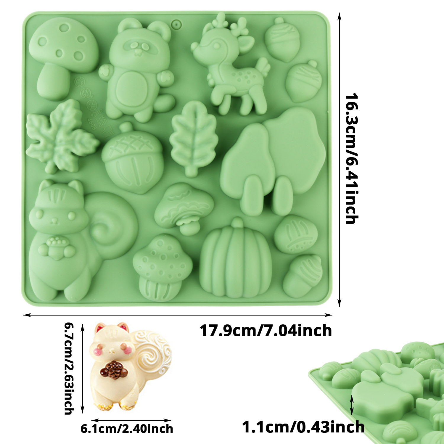 1 molde de silicona para paste - Resin Art Supplies reseña y precio