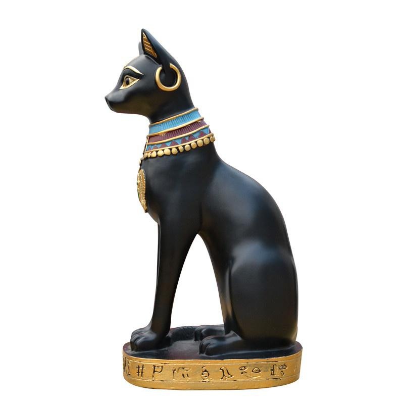 Estatua de gato ornamento esta - Resin Art Sculptures reseña y precio