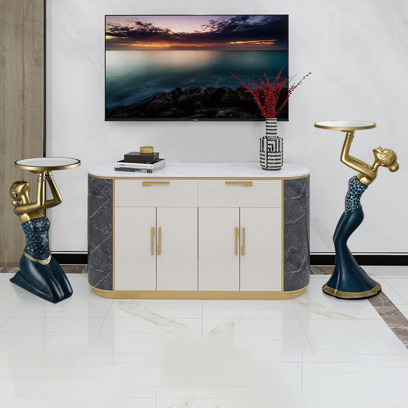Figura Decorativa de Resina de - Resin Art Coffee Table reseña y precio