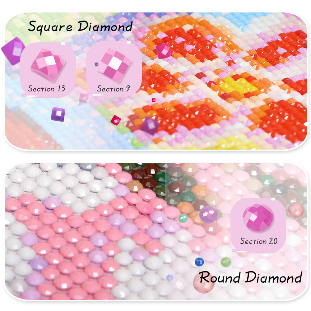 Pintura de Diamantes sin Marco - Resin Art Flower reseña y precio