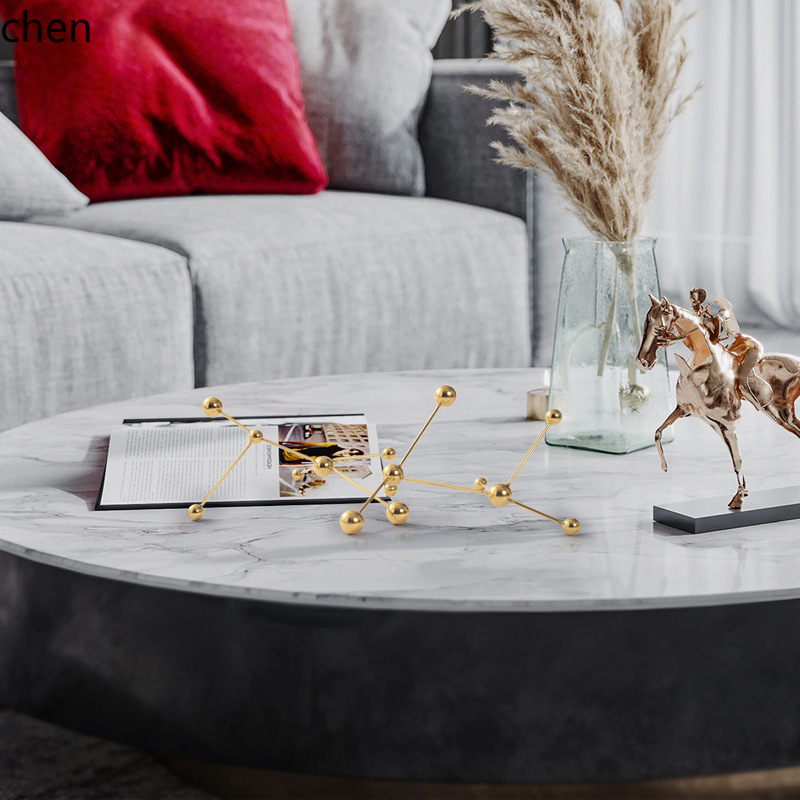 YFY-adornos pequeños de lujo p - Resin Art Coffee Table reseña y precio