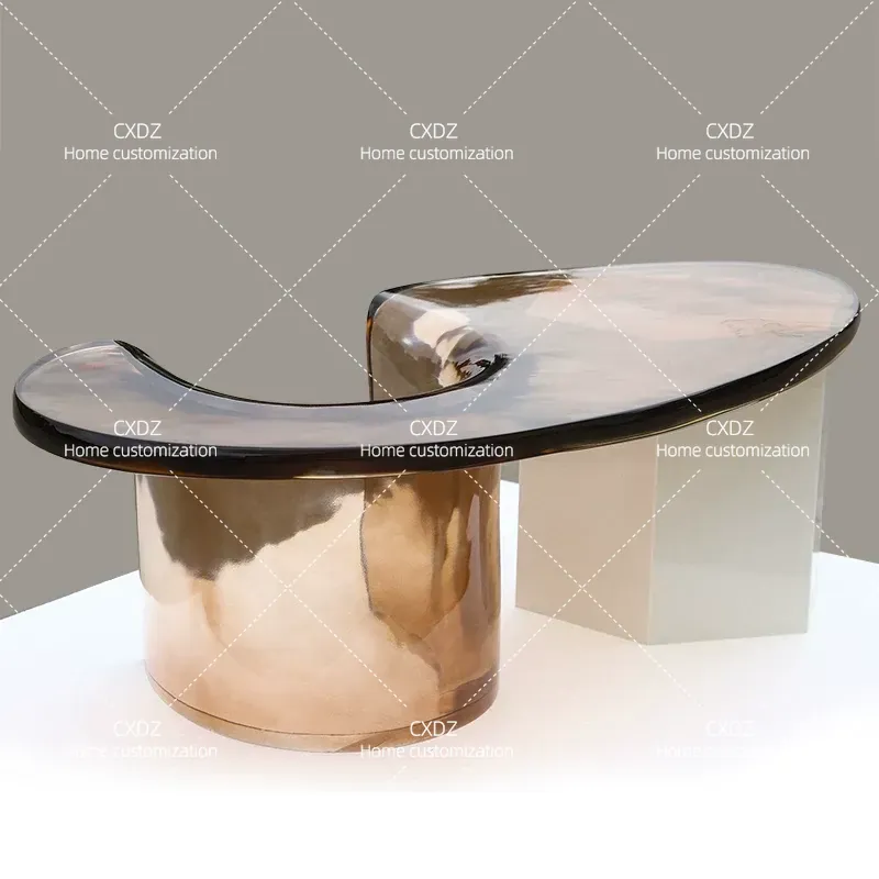 Mesa de Centro Creativa Minima - Resin Art Coffee Table reseña y precio