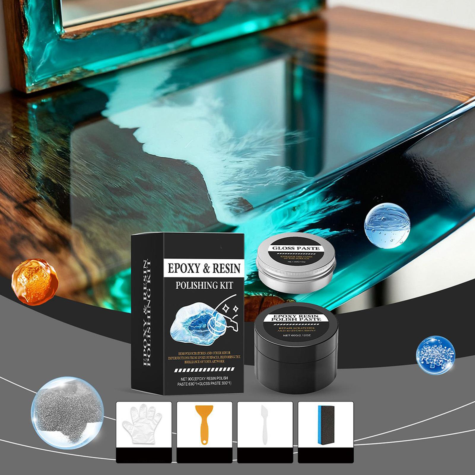 Kit de pulido de resina epoxi, - Resin Art Kit reseña y precio