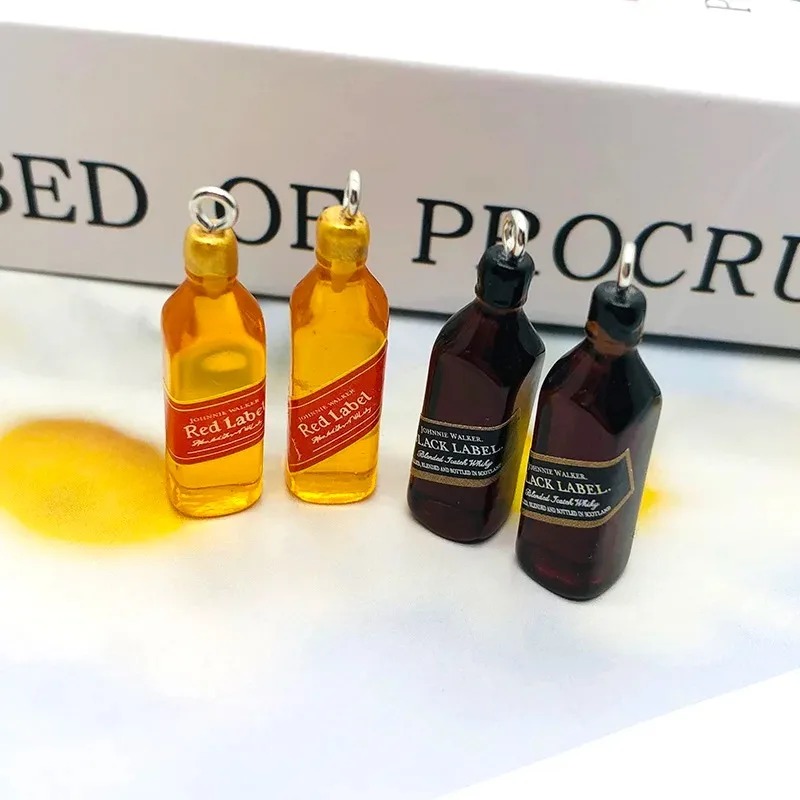 10 unidades de pequeños dijes  - Resin Art Bottle reseña y precio