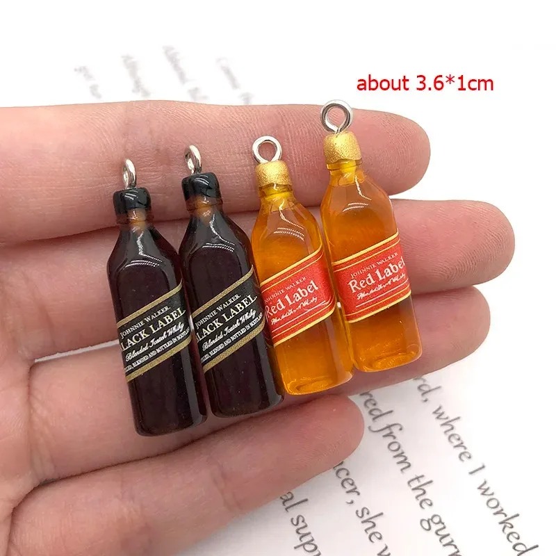 10 unidades de pequeños dijes  - Resin Art Bottle reseña y precio
