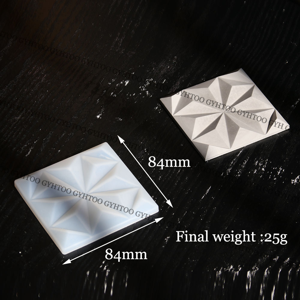 Moldes de silicona para azulej - Coaster Mold Square reseña y precio