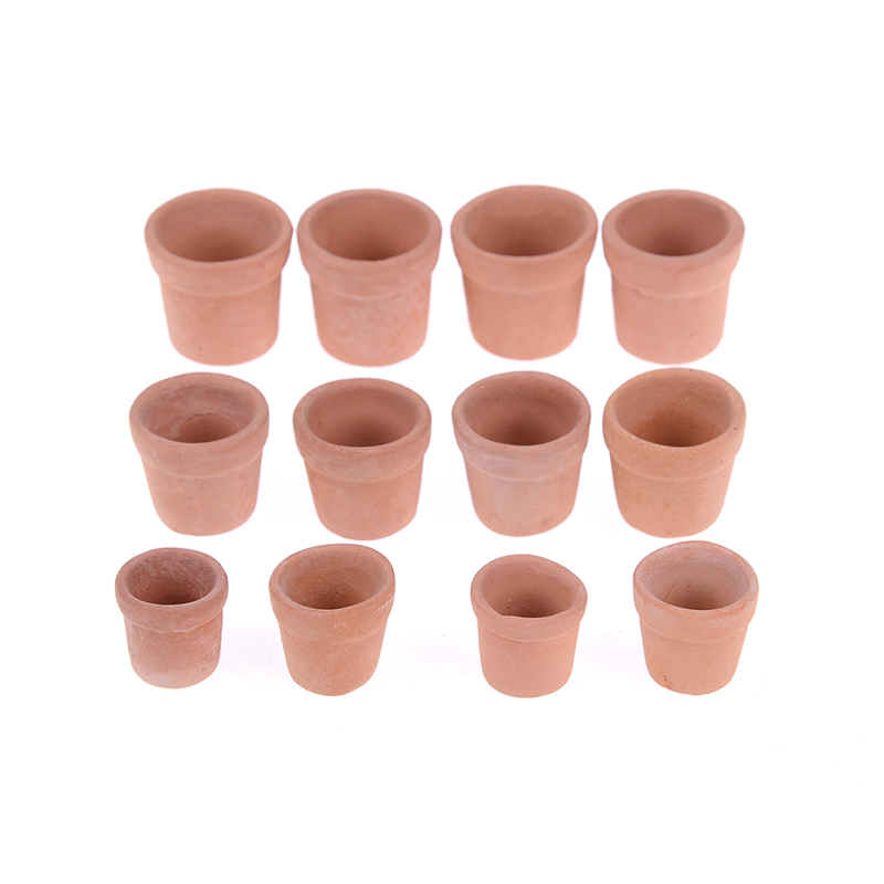 12 Macetas de Arcilla en Minia - Resin Art Toys reseña y precio