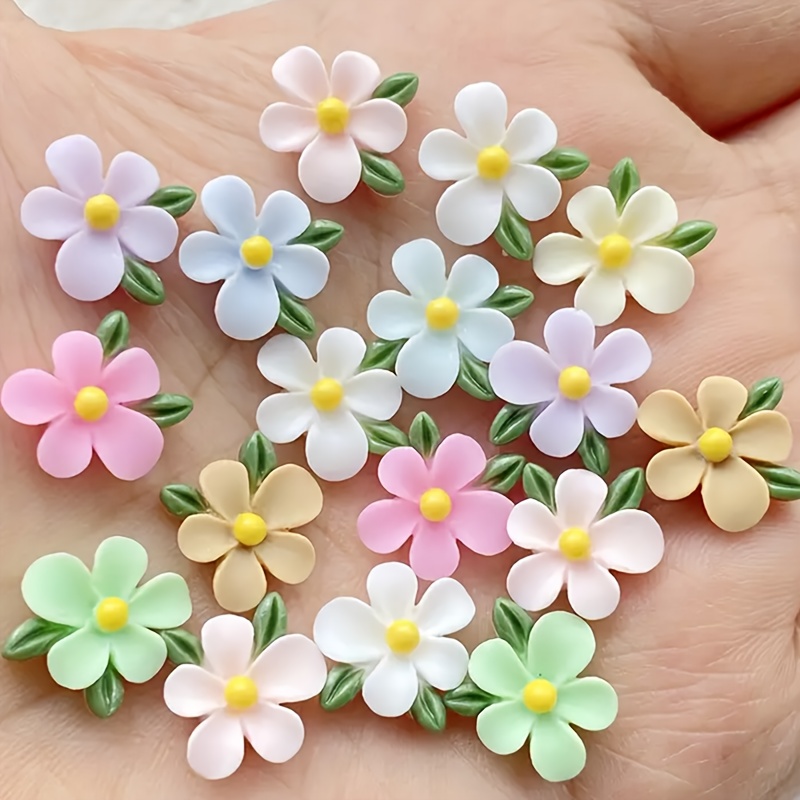 20 piezas de dijes de resina c - Resin Art Using Flowers reseña y precio