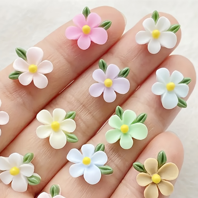 20 piezas de dijes de resina c - Resin Art Using Flowers reseña y precio