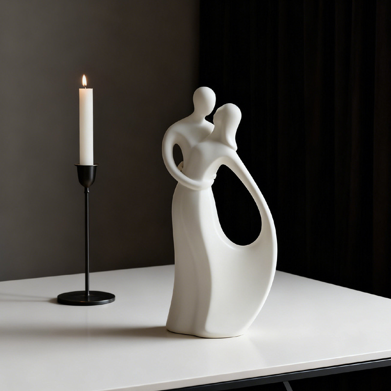 Escultura Nórdica de Cerámica  - Resin Art Wedding Gift reseña y precio