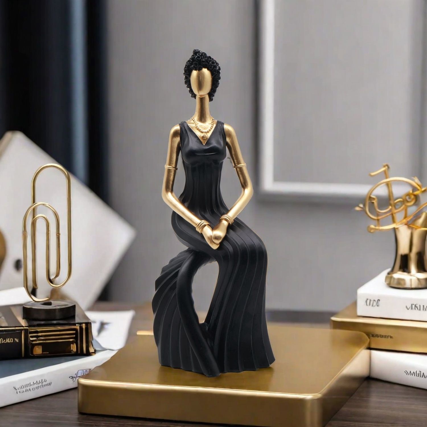 Escultura Decorativa de Resina - Resin Art Wedding Gift reseña y precio