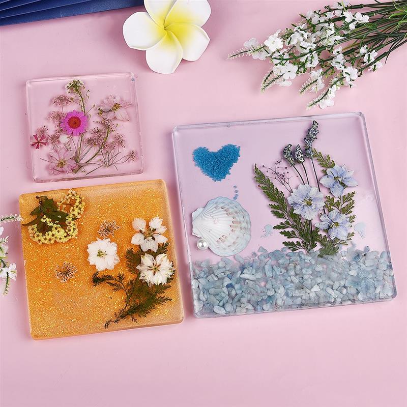 Base de posavasos con forma re - Coaster Mold Square reseña y precio