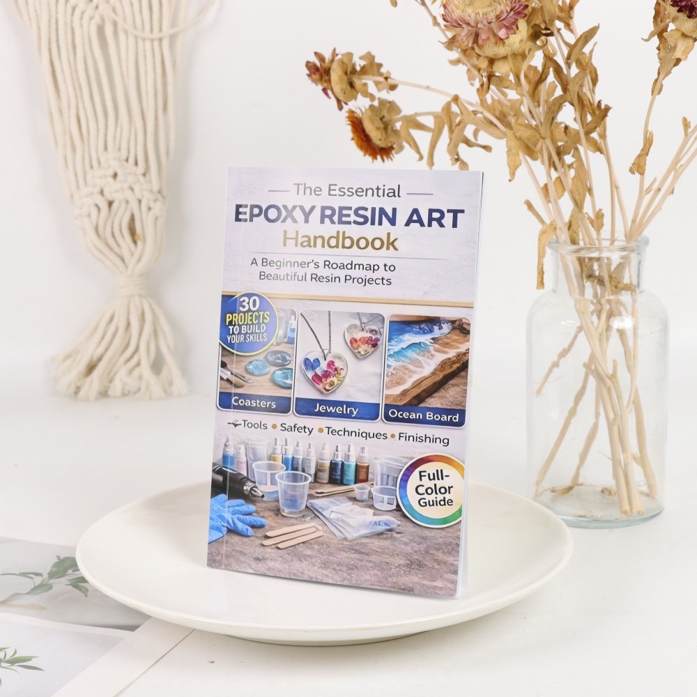 Libro de Manualidades con Resi - Resin Art Guide Free reseña y precio