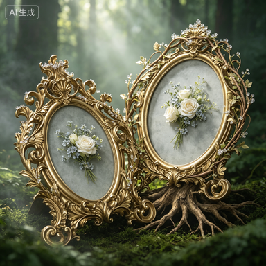 Marco de Fotos Ovalado de Resi - Resin Art Wedding Gift reseña y precio