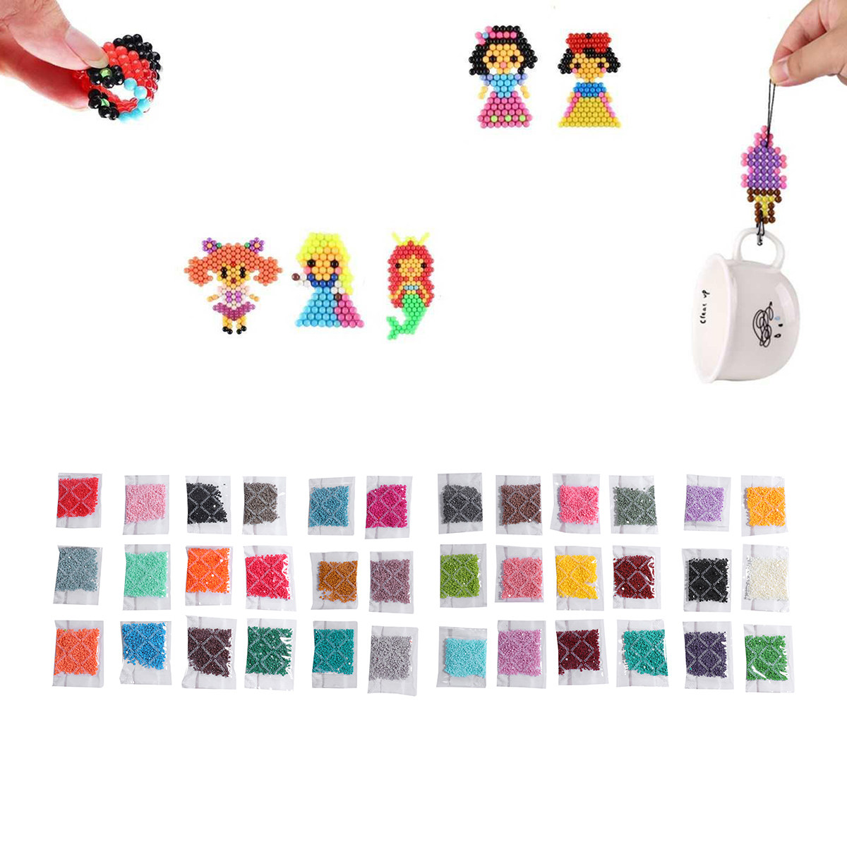 Juego de 36 diamantes redondos - Resin Art Supplies reseña y precio