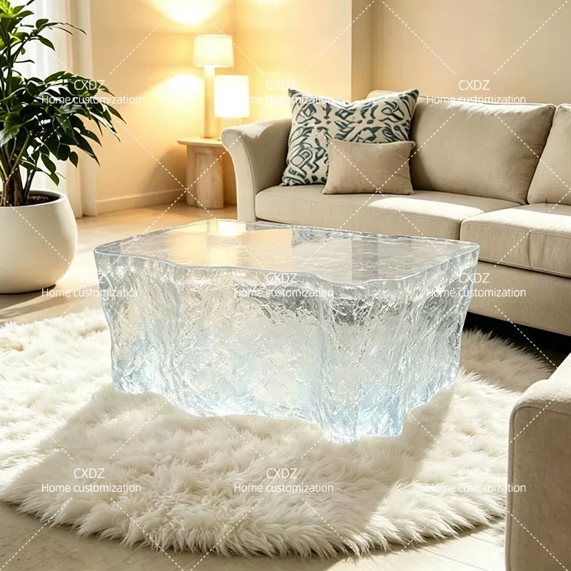 Mesa de centro de resina trans - Resin Art Coffee Table reseña y precio
