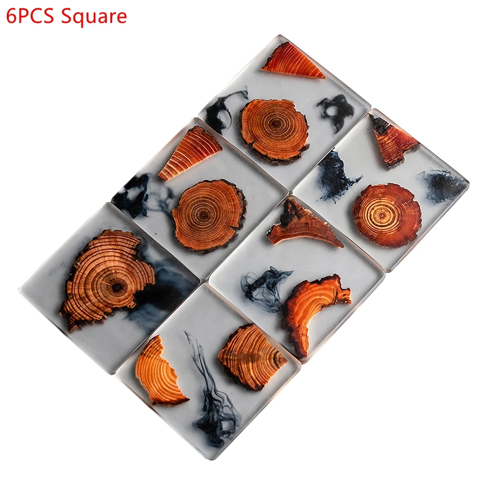 Juego de 6 unidades de posavas - Resin Art Coffee Table reseña y precio