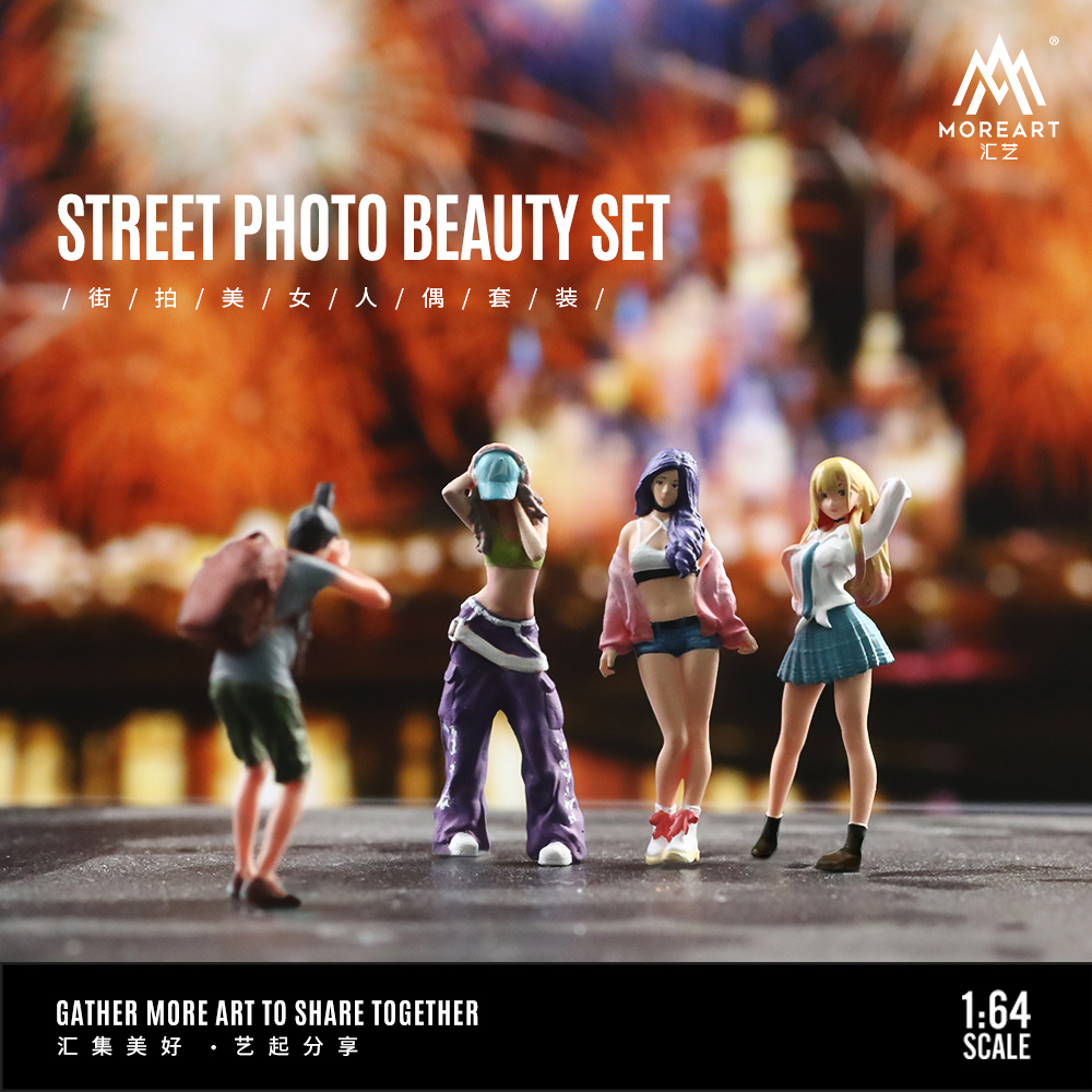 Más arte 1:64 conjunto de figu - Resin Art Toys reseña y precio