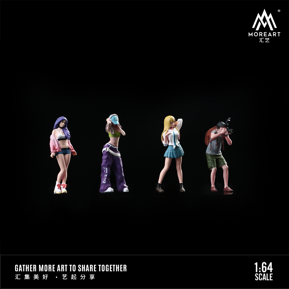 Más arte 1:64 conjunto de figu - Resin Art Toys reseña y precio